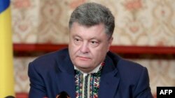 Украина президенті Петр Порошенко.