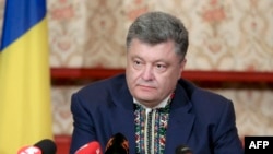 Ukrainian President Petro Poroshenko 