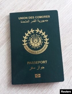 Photo of Comoros passport