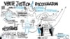 "Правда, справедливость и примирение". Рисунок, схематически изображающий основные темы парижского семинара