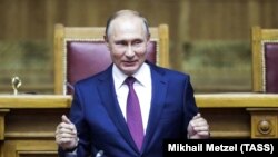 Россия президенти Владимир Путин.