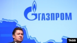 Russia -- Gazprom CEO Aleksei Miller attends the annual general meeting of the company's shareholders in Moscow, June 26, 2015