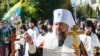UKRAINE – The head of the PCU, Metropolitan of Kyiv and All Ukraine Epiphanius during the consecration and opening of the renewed "Wall of Memory of the Fallen Defenders of Ukraine" in the war with Russia. Kyiv, 20Aug2020