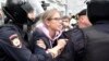 Задержание Любови Соболь 3 августа в Москве до начала протестных манифестаций
