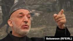 Afghan President Hamid Karzai