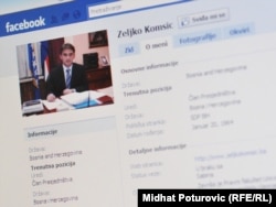 Internet profil člana Predsjedništva BiH Željka Komšića