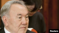 Kazakh President Nursultan Nazarbaev