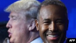 Donald Trump və Ben Carson