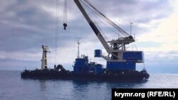 Морський плавкран «Чорноморець-27», архівне фото