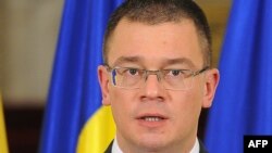 Майбутній прем’єр-міністр Румунії Міхай Резван Унґуряну, 6 лютого 2012 року