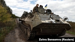 Украинские военные в Донецкой области, 3 октября 2022 года