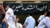 Iran - Reformist students protest against the arrest of the manager of Sahar magazine in Amirkabir University, 05May2007