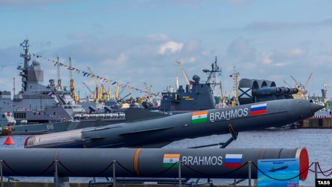 Российско-индийская ракета "Брамос"