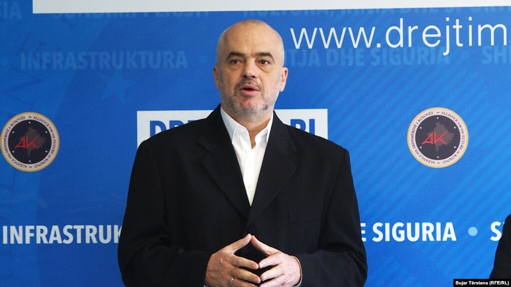 Albanian Prime Minister Edi Rama (file photo)