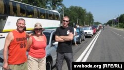 Павал, Ліда, Ігар з Санкт-Пецярбургу