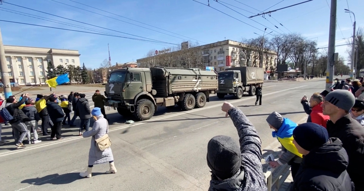Суд засудив генерала росгвардії до 15 років за розгін протестів у Херсоні