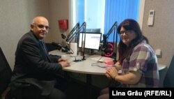 Raed Arafat și jurnalista Europei Libere, Lina Grâu