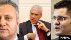 Mladjan Dinkić, Boris Tadić, Vuk Jeremić