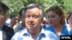 Антонио Гутерриш, верховный комиссар ООН по делам беженцев. 