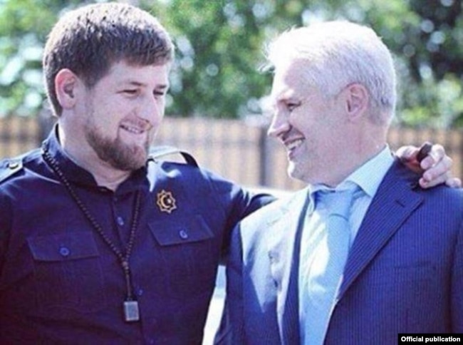 Рамзан Кадыров и Муслим Хучиев