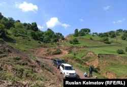 Дорога, ведущая к селу Жазы-Кечуу, 6 июня 2020 г.