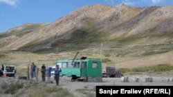 Чоң-Алайдагы Карамык өткөрүү пункту, 28-август, 2012-жыл.