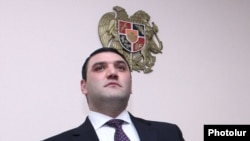 Armenia - Gevorg Kostanian, the chief military prosecutor, at a news conference, where?, 19Jan2012.