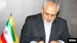 Ministrul de externe iranian, Mohammad Javad Zarif,.