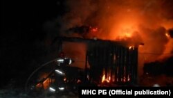 Пажар у вёсцы Ветачка Рагачоўскага раёну. Гаспадар хаты загінуў