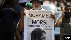 Протест на поддржувачите на Морси во Египет.