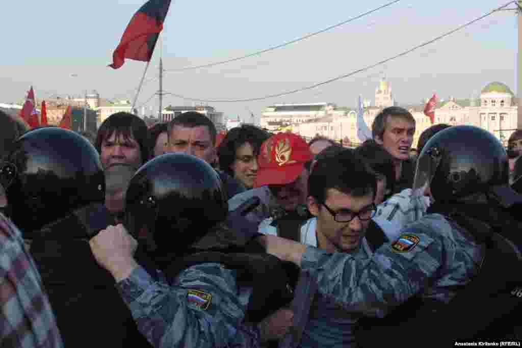 Russia--rally for fair vote in Russia, Moscow, Bolotnaya square