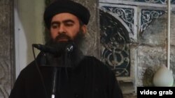 İslam Dövləti (İD) silahlı qruplaşmasının lideri Abu Bakr al-Baghdadi