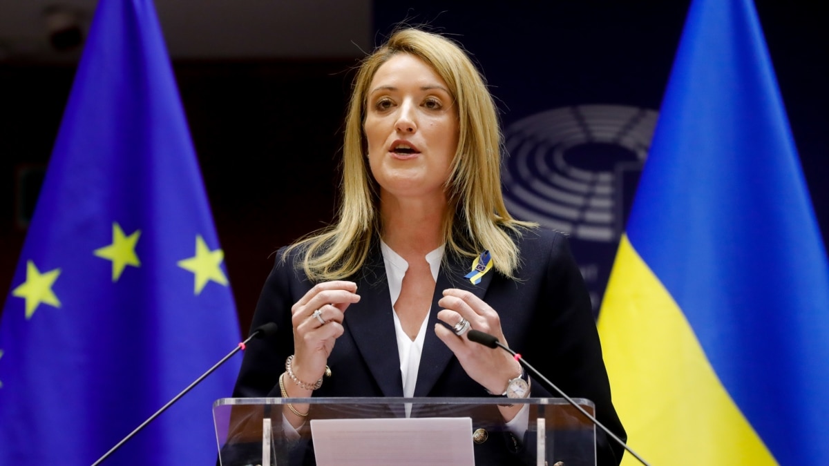 Президентка Європарламенту повідомила, що їде до Києва