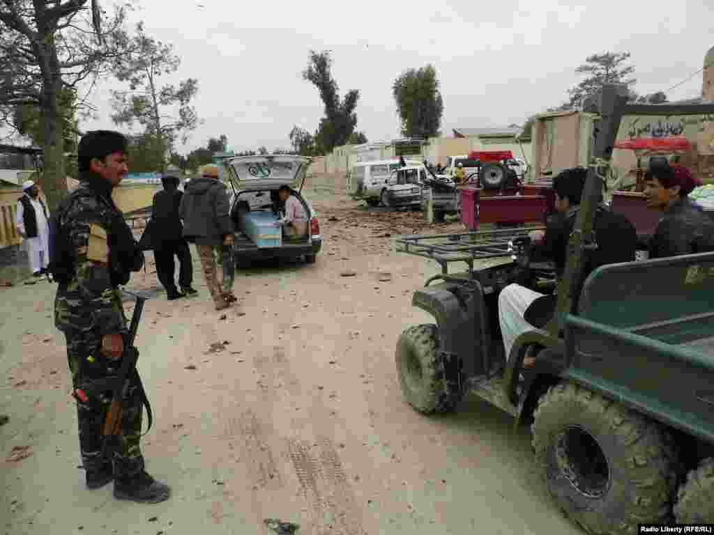 Afghanistan -- Protest against Khost Governor in khost,02 April 2015