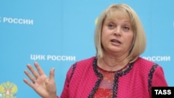 Элла Памфилова, председатель Центральной избирательной комиссии России.