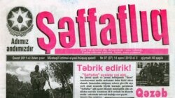 Azerbaijan -- "Sheffaliq" (Transparency) newspaper, 22Sep2012