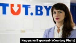 Журналістка білоруського порталу Tut.by Катерина Борисевич