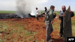 Фото з архіву: в Сирії вже розбивалися військові літаки, повстанці заявляли про збиття, Дамаск – про технічні проблеми