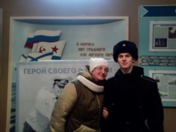 Ирина Недосекина с сыном Андреем