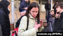 Ukrainian journalist Kristina Berdynskykh was among the foreign journalists briefly detained on March 24.