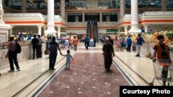 Рынок "Мехргон" в Душанбе