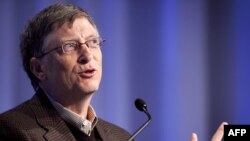 Microsoft founder and philanthropist Bill Gates (file photo)