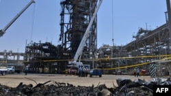 Сауд Арабиясының дрон шабуылына ұшыраған мұнай өңдеу зауыты