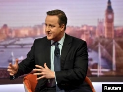 U.K. Prime Minister David Cameron has been under pressure since his late father's financial dealings came under scrutiny following the release of the Panama Papers. (file photo)