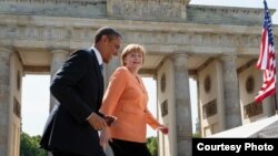 Angela Merkel i Barak Obama, ilustrativna fotografija