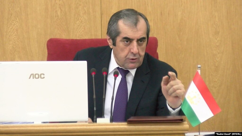 Tajikistan -- Mahmadsaid Ubaydulloev, head of Majlisi Milli, Tajikistan's upper house of parliament, 16Feb2017