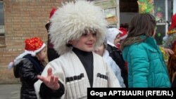 Georgia -- The charity event for refugee children in Kindergarten, Gori, undated