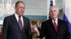 Russian Foreign Minister Sergey Lavrov (left) and U.S. Secretary of State Rex Tillerson in Washington earlier this year. 