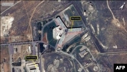Satelitski snimak zatvora Sajdnaja 30 km udaljenog od Damaska gdje se navodno izvode masovne egzekucije zatvorenika 