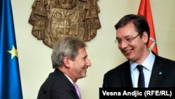 Johanse Han i Aleksandar Vučić
